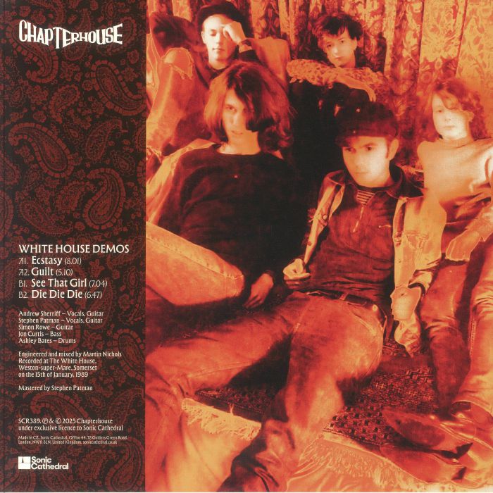 CHAPTERHOUSE (チャプターハウス)  - White House Demos (UK 限定4曲入り「オレンジヴァイナル」 12インチ/NEW) 初録音デモ音源