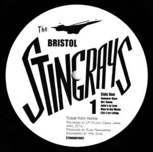 BRISTOL STINGRAYS, THE (ザ・ブリストル・スティングレイズ)  - Ticket From Home (UK 限定プレス LP / New) '16年カムバック作！