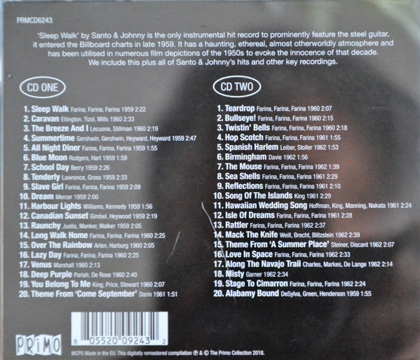 SANTO & JOHNNY (サント＆ジョニー)  - The Essential Recordings [Best] (EU 限定 2xCD/New)ベスト40曲！