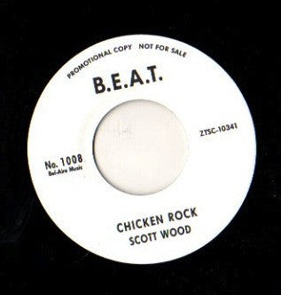 SCOTT WOOD (スコット・ウッド)  - Chicken Rock (US 限定リプロ再発 7"/New) '59年ストロール・ロックンロール！