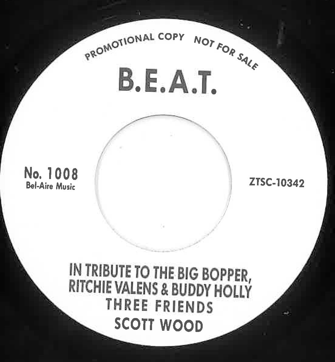 SCOTT WOOD (スコット・ウッド)  - Chicken Rock (US 限定リプロ再発 7"/New) '59年ストロール・ロックンロール！