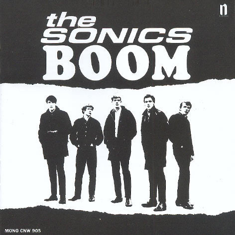 SONICS (ソニックス)  - Boom (USノートン社ボーナス追加16曲入り再発CD/プラケース/廃盤 New)  米ガレージ・レジェンド'66年名作セカンド・アルバム