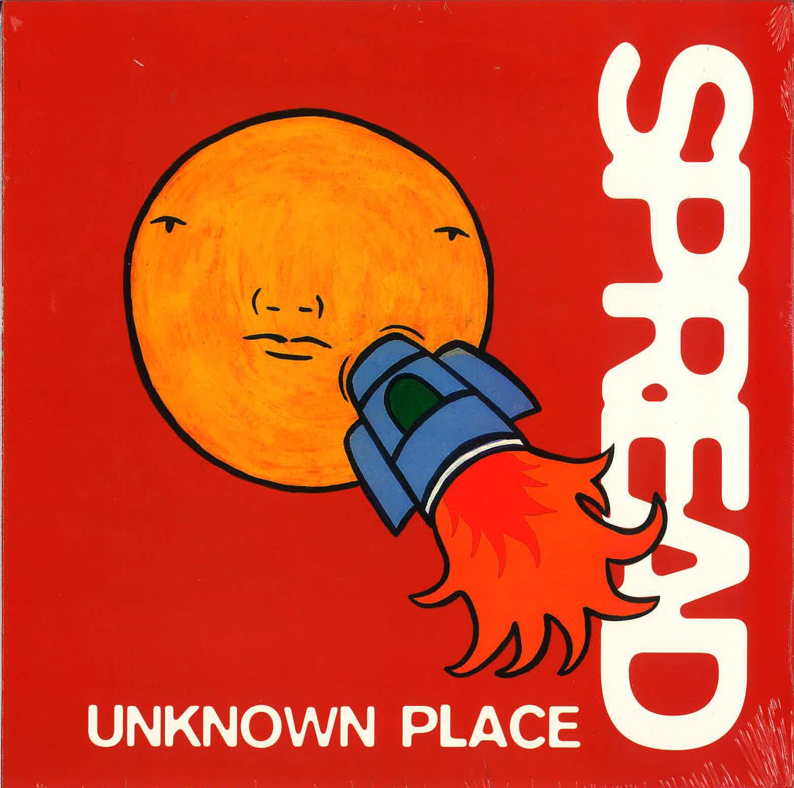 SPREAD (スプレッド) - Unknown Place (日本 タイムボム  限定「黒盤」 10インチ・ミニLP/New)大阪メロディック・パンク・トリオ'97年発表7曲入りデビュー・ミニ・アルバム