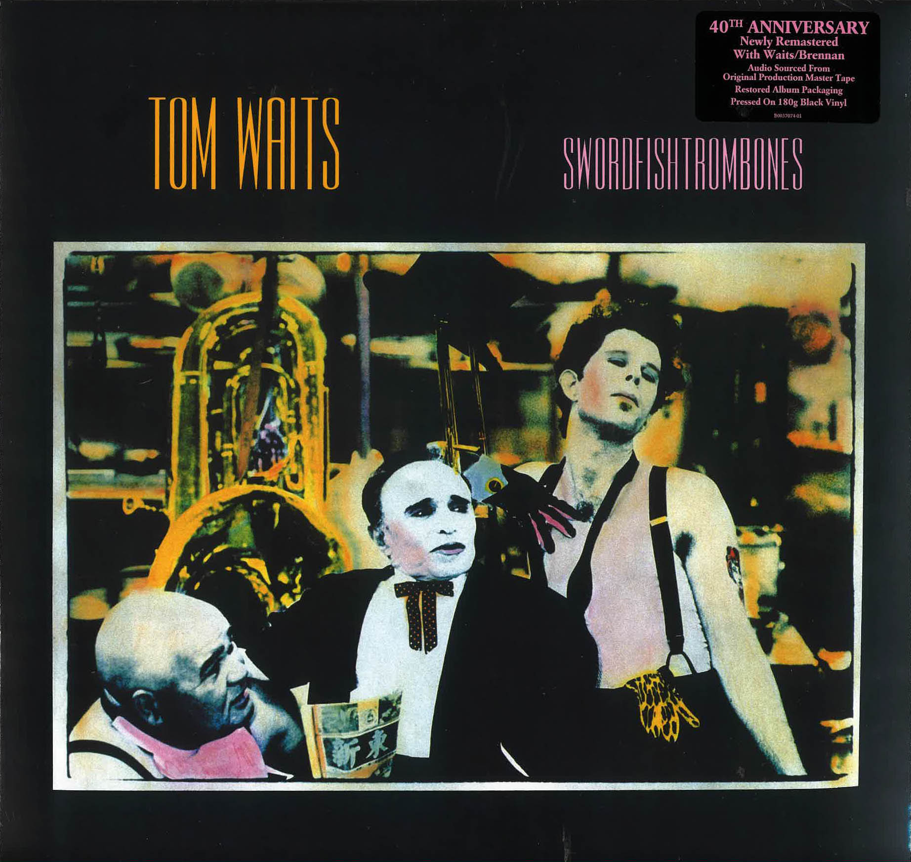 TOM WAITS   (トム・ウェイツ)  - Swordfishtrombones  (US 正規限定リマスター再発180g  LP/New)