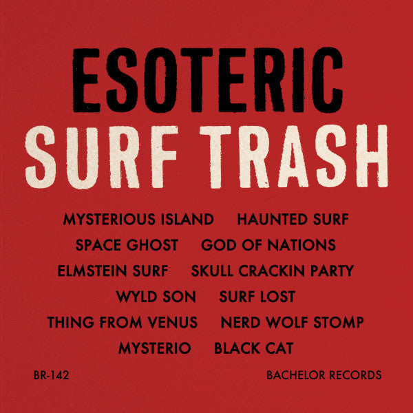 TAPE MAN (テープ・マン)  - Esoteric Surf Trash (EU 正規限定復刻再発 LP/New) ニュージーランドの覆面怪人ガレージロッカー'17年デビューアルバム