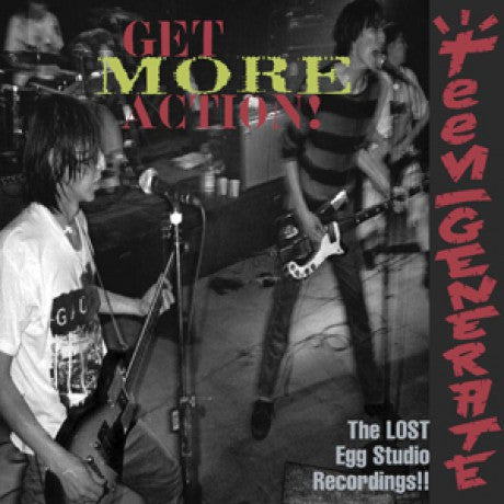 TEENGENERATE (ティーンジェネレート)  - Get More Action! (ドイツ限定17曲入りCD/廃盤 New)幻のセカンド・アルバム！