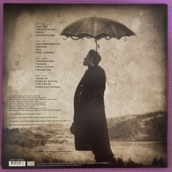 TOM WAITS   (トム・ウェイツ)  - Mule Variations (EU 限定再発180g「シルヴァー VINYL」LPx2枚組 /New)'99年名作！