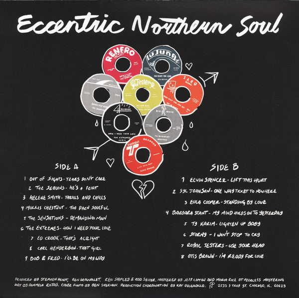 V.A. (Numero社監修レア・ノーザン・ソウル・シングル・コンピ)  - Eccentric Northern Soul (US 限定プレス「シルヴァーカラー VINYL」LP/New)