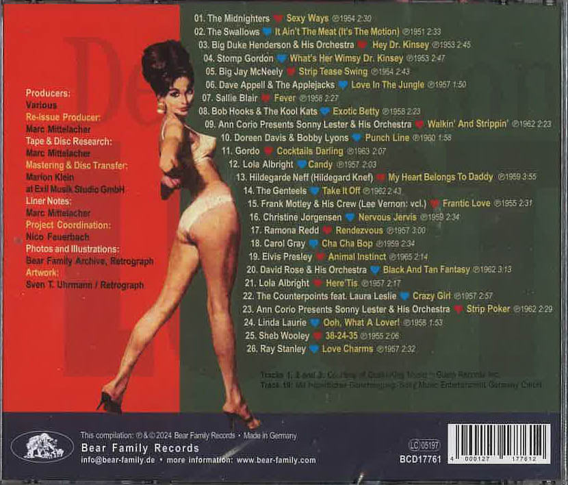 V.A (ヴィンテージ「ラブ、エロ＆暴力題材曲」のコンピ！)  - Destination Lust 3 Love In The Jungle (ドイツ限定 CD/New)
