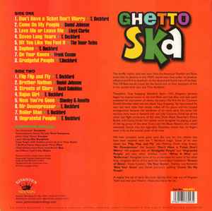 V.A. (60's ジャマイカン・スカ・コンピ : バックはスカタライツ！)  - Ghetto Ska - From The Vaults Of Wirl & Federal Studios (UK限定プレス LP /New)