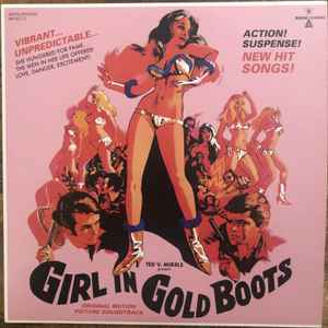 O.S.T.- V.A. ('68年ゴーゴーダンス界犯罪ドラマ（カルト）映画サントラ！)  - Girl In Gold Boots (US 限定「クリア・ゴールド Vinyl」LP+帯、映画のDVD /New )
