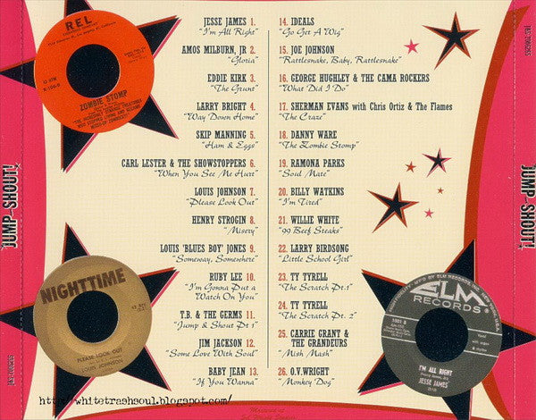 V.A. (’61〜’65年ブラック・ロッカー、R&Bノーザンの鬼レア・シングル編集盤。)  - Jump & Shout ! ( EU 限定 CD/ New)
