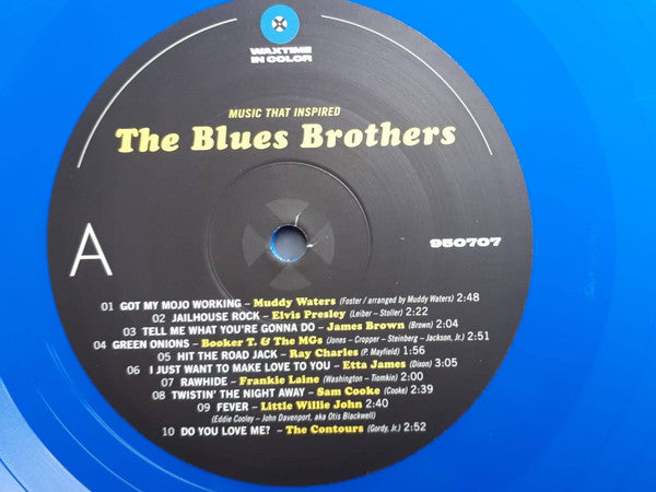 V.A. (ブルース・ブラザーズのカヴァ原曲集)  -  Music That Inspired The Blues Brothers (EU  限定「ブルーVINYL」LP/New)