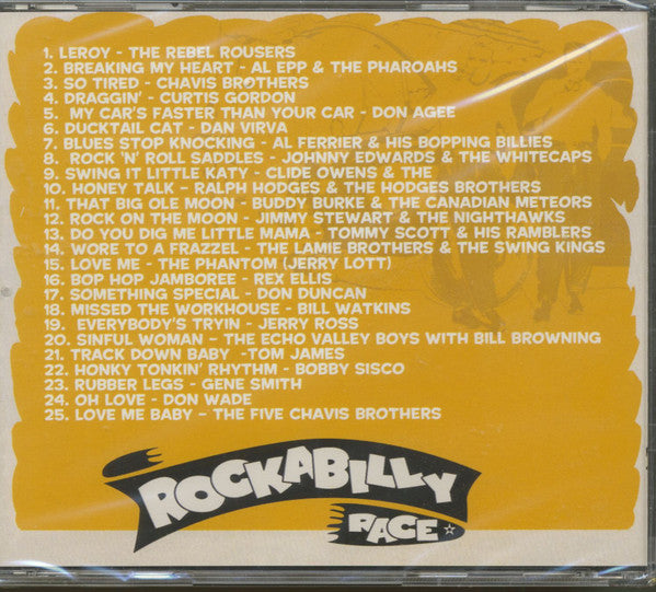 V.A. (50's-60's 激レア・ロカビリー編集人気コンピの第3弾)  - Rockabilly Race - 25 Pure Rockabilly Vol.3 (EU 限定 CD/New)