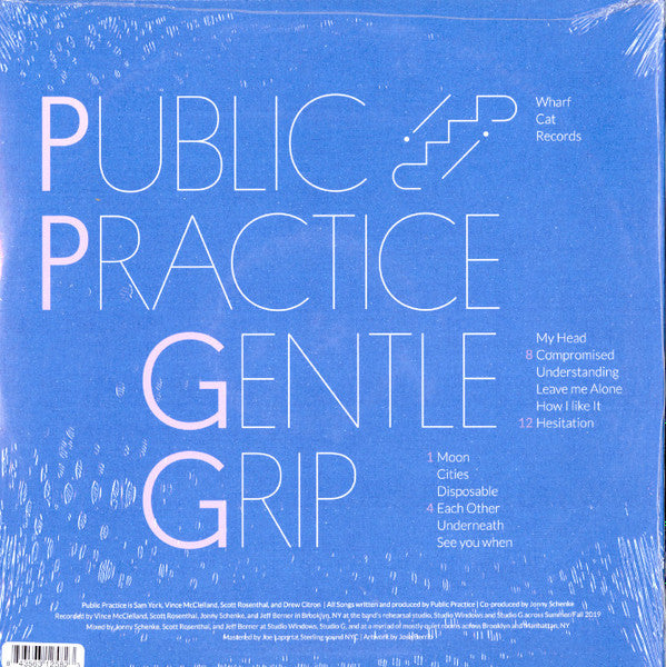 PUBLIC PRACTICE (パブリック・プラクティス)  - Gentle Grip (US 限定「レッドヴァイナル」LP/NEW) '20年1stアルバム