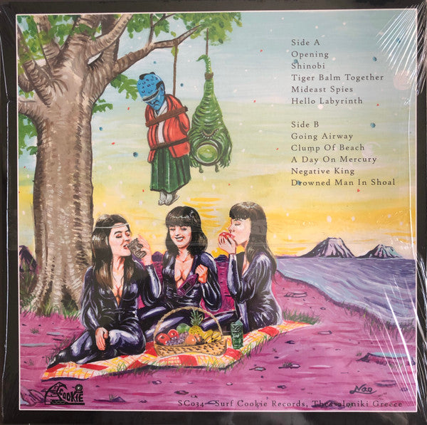 WHYs, THE (ザ・ホワイズ)  - A Day On Mercury (Greece 300枚限定アナログ LP/New) 福岡ガールズ・ガレージサーフ・トリオ'22年デビューアルバム！