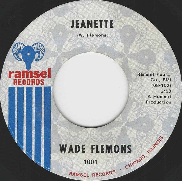 WADE FLEMONS (ウェイド・フレモンズ)  - Jeanette / What A Price To Pay (UK 限定リプロ再発 7"/New） '67年ノーザンクラシック