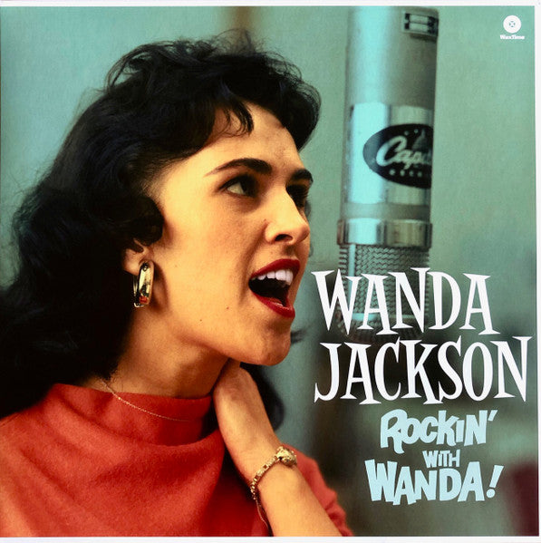 WANDA JACKSON (ワンダ・ジャクソン)  - Rockin’ With Wanda! (EU 限定ボーナス追加16曲入り再発ジャケデザイン違い180g LP/New) 黄金期ベスト！ロカビリークラシック！