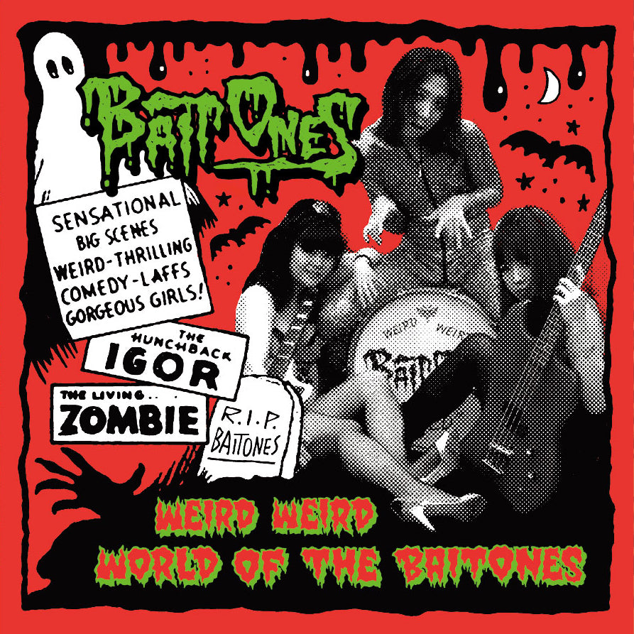 BAITONES (ベイトワンズ)  - Weird World Of The Baitones (Japan タイムボム300枚限定リマスター再発LP-特製ポスタージャケ /New) 2014年デビュー・アルバム初LP化！4/25 （金）発売！