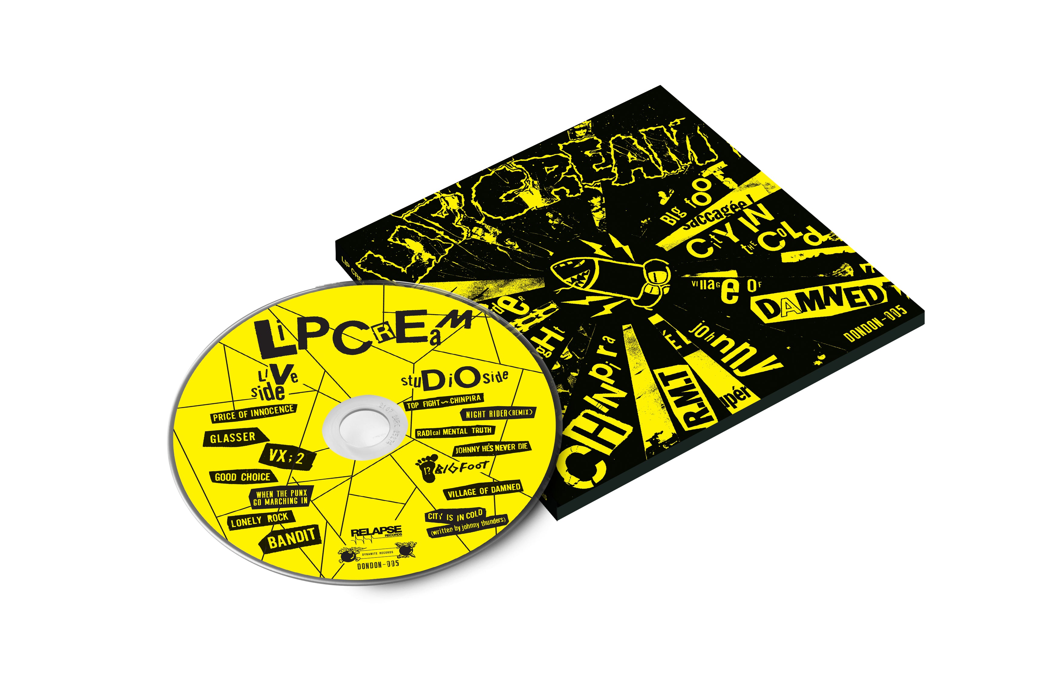 LIP CREAM (リップ・クリーム)  - Big Foot Cassette (US「正規」限定再発 CD/ New) 2026年1月入荷中！