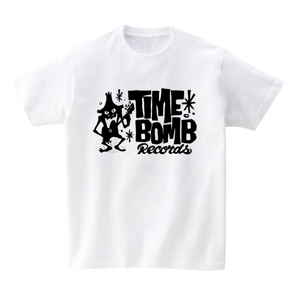 TIME BOMB RECORDS - TIME BOMB RECORDS Logo T-Shirts /タイムボム・レコーズ・ロゴ・Tシャツ (白) 再入荷中！