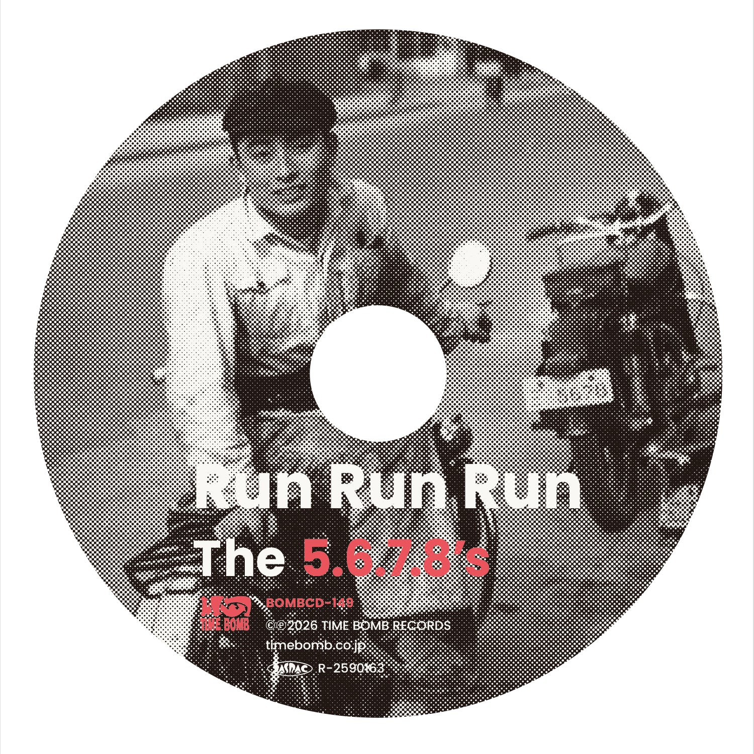 5.6.7.8’S , The  (ザ・ファイブ・シックス・セブン・エイツ)  - Run Run Run (Japan タイムボム ボーナス入り CD/New) 結成40周年'26年新作アルバム！26.5/30（土）発売！