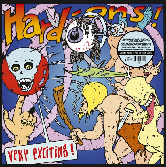 HARD-ONS (ハード・オンズ)  - Very Exciting! (Italy 正規再発「500枚限定レッドヴァイナル」LP/ New) '03年作！