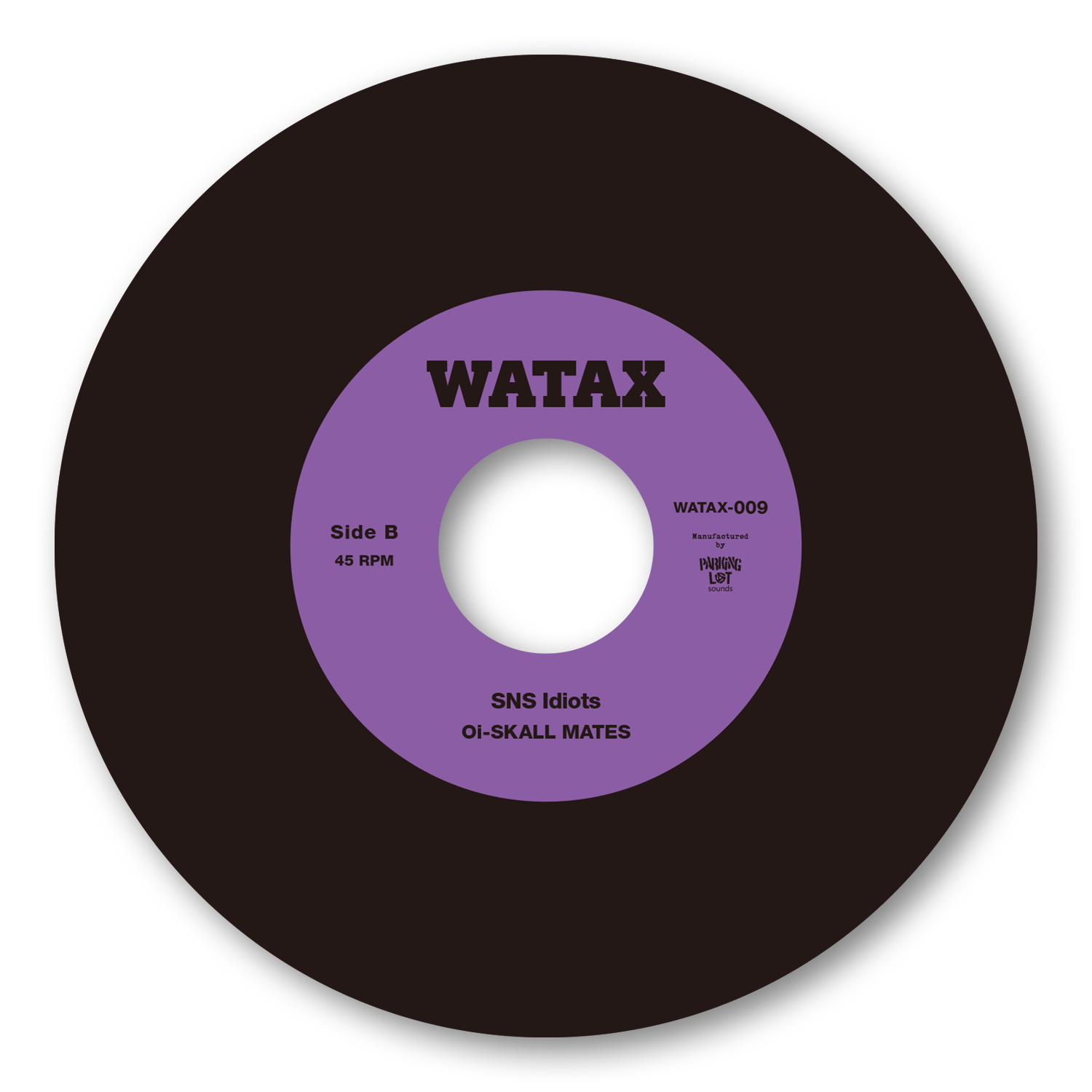 Oi-SKALL MATES (オイ・スカル・メイツ)  - Weak Pepole Fuckin' PC Place (Japan 限定プレス 7"/ New）2025年 10月3日発売！
