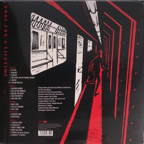 FAITH NO MORE (フェイス・ノー・モア)  - King For A Day Fool For A Lifetime (EU 限定復刻再発180グラム重量 2xLP/NEW)