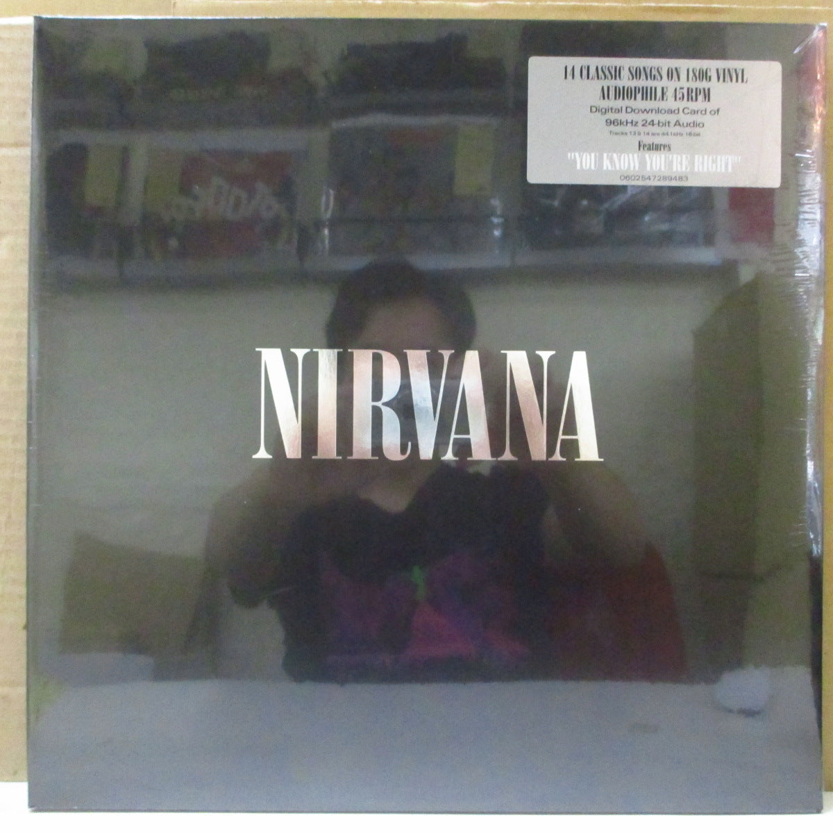 NIRVANA (ニルヴァーナ)  - S.T. (EU Ltd.Reissue DEluxe Edition 180g 45rpm 2xLP/NEW)