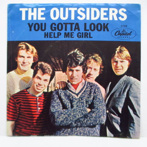OUTSIDERS (US)  (アウトサイダーズ)  - Help Me Girl (US Orig.7"+PS)