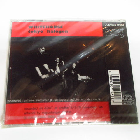 WHITEHOUSE (ホワイトハウス) - Tokyo Halogen (Japan 500枚限定 CD+帯) '96年東京録音ライブアルバム