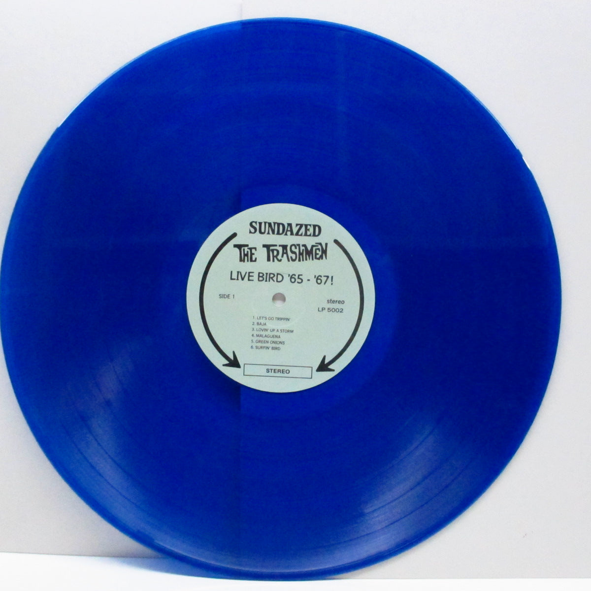 TRASHMEN (トラッシュメン)  - Live Bird 65-67 (US Orig.Blue Vinyl LP)