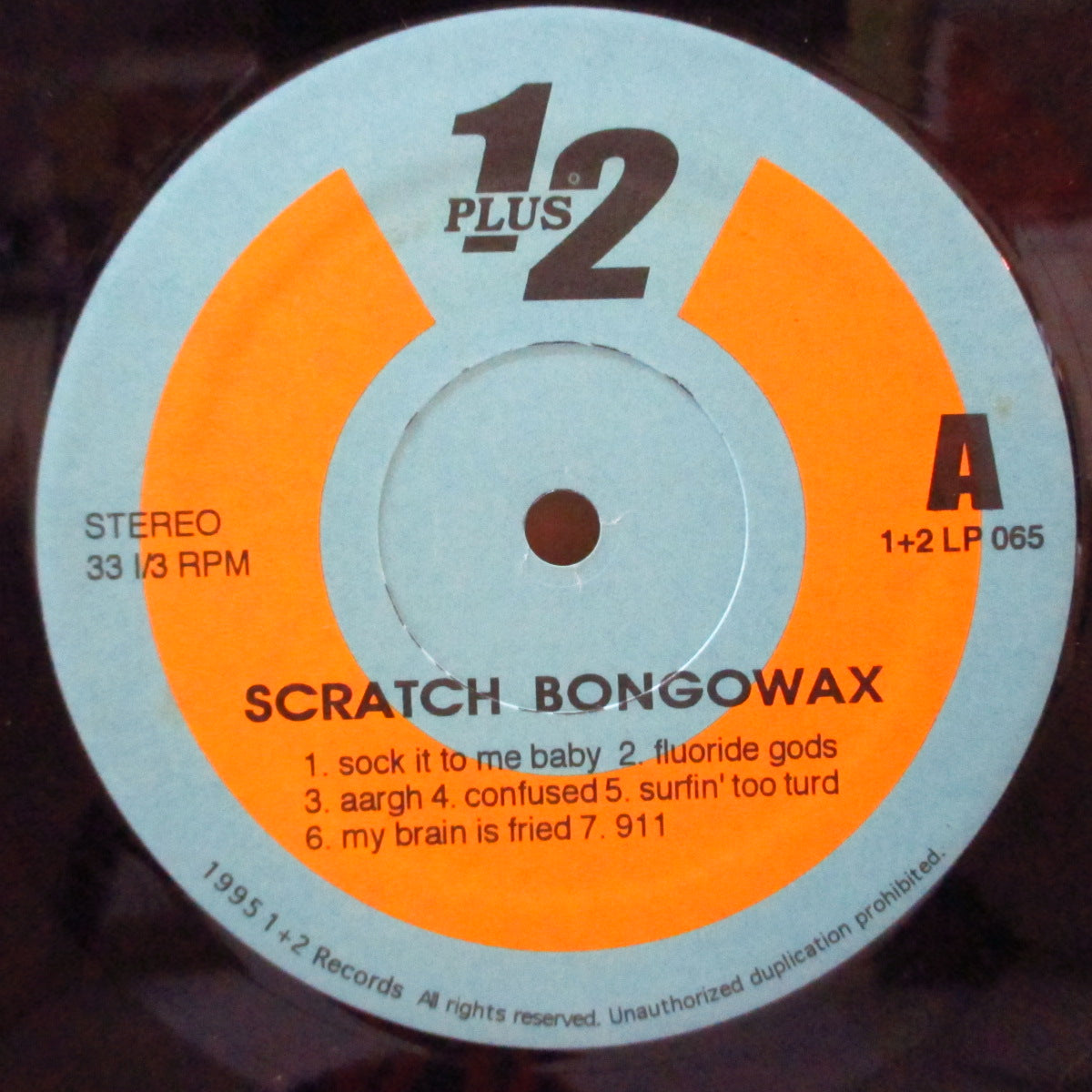 SCRATCH BONGOWAX (スクラッチ・ボンゴワックス)  - S.T. (Japan Orig.LP)
