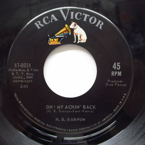 H.B.BARNUM - Oh! My Achin' Back / Call On Me
