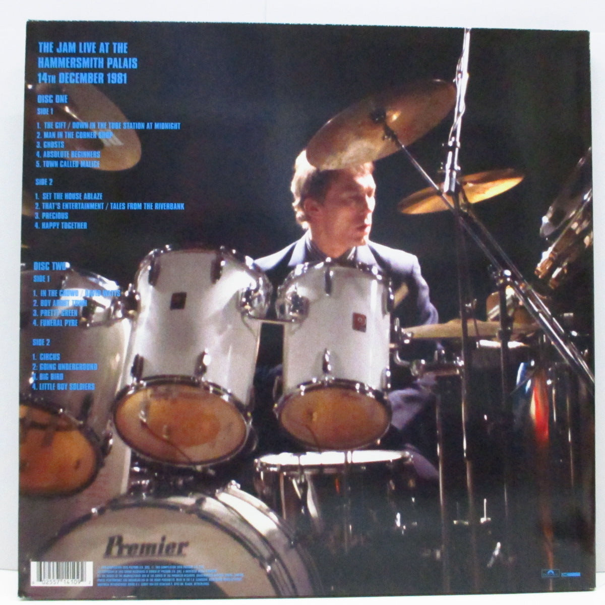 JAM, THE (ザ・ジャム)  - The Jam Live At The Hammersmith Palais 14th December 1981 (UK 限定再発 2xLP+インナー/見開ジャケ）