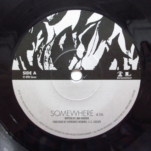 JIMI HENDRIX (ジミ・ヘンドリックス)  - Somewhere (EU オリジナル 7インチ+PS)
