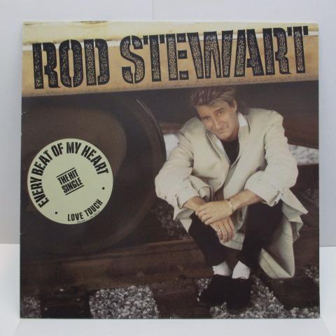 ROD STEWART (ロッド・スチュワート)  - Every Beat Of My Heart (German Orig.LP＋Inner/Stickered CVR)