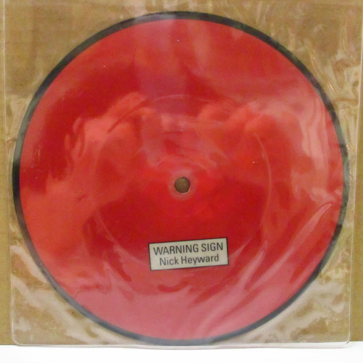 NICK HEYWARD (ニック・ヘイワード)  - Warning Sign (UK Ltd.Picture 7")