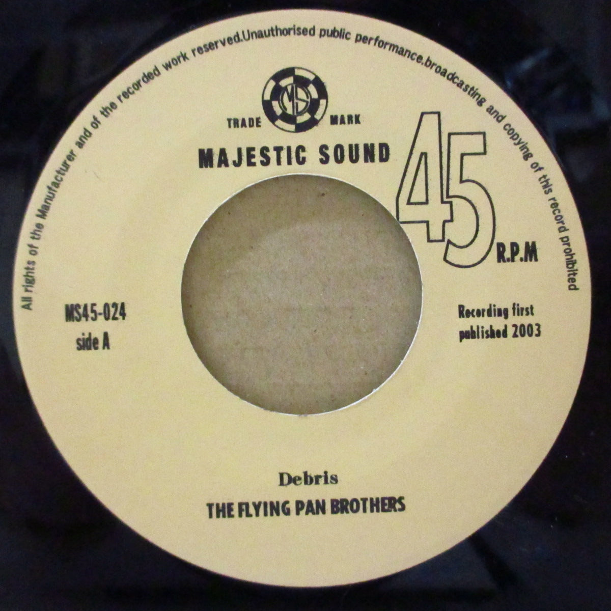 FYING PAN BROTHERS, THE (ザ・フライング・パン・ブラザーズ)  - Debris (Japan Orig.7" 廃盤)