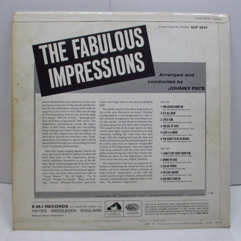 IMPRESSIONS (インプレッションズ)  - The Fabulous Impressions (UK Orig.Mono/CFS)