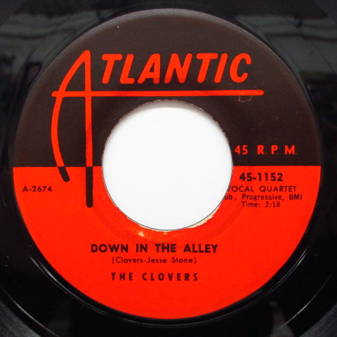 CLOVERS (クローヴァーズ)   - There's No Tomorrow / Down In The Allley