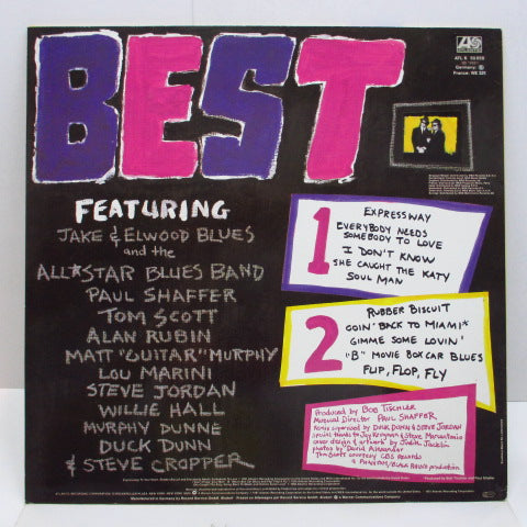 BLUES BROTHERS (ブルース・ブラザーズ)  - Best Of The Blues Brothers (EU 80's Reissue LP/No Barcode)