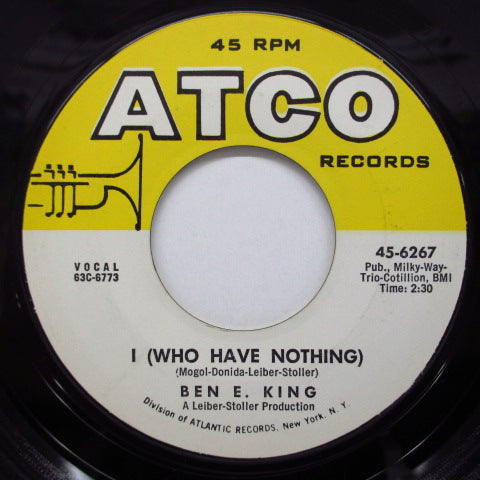 BEN E.KING (ベン E・キング) - The Beginning Of Time (US Orig.)