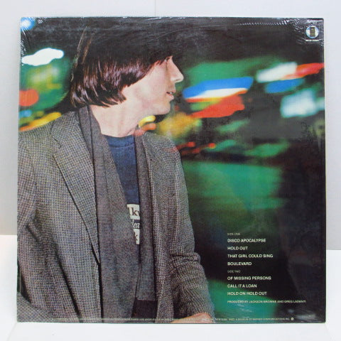 JACKSON BROWNE (ジャクソン・ブラウン)  - Hold Out (US Orig.LP)