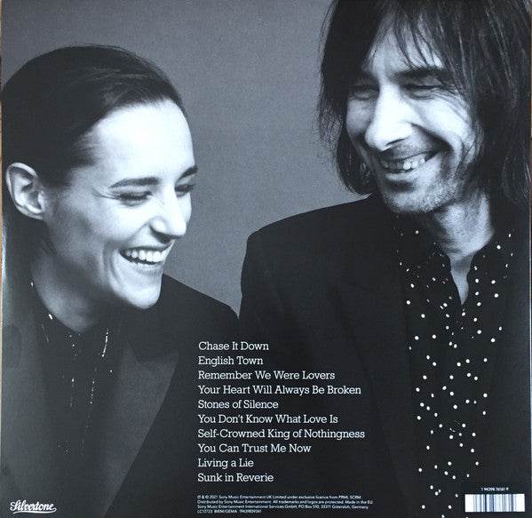 BOBBY GILLESPE and JEHNNY BETH (ボビー・ギレスピー・アンド・ジェニー・ベス)  - Utopian Ashes (EU 限定リリース LP/NEW)