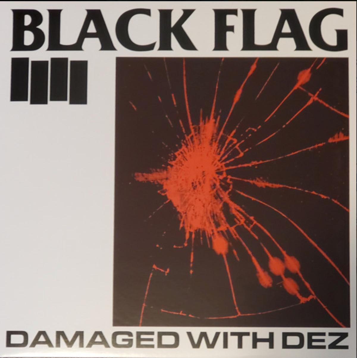 BLACK FLAG (ブラック・フラッグ) - Damaged With Dez (German 限定プレス LP/ New) デモ&アウトテイク！