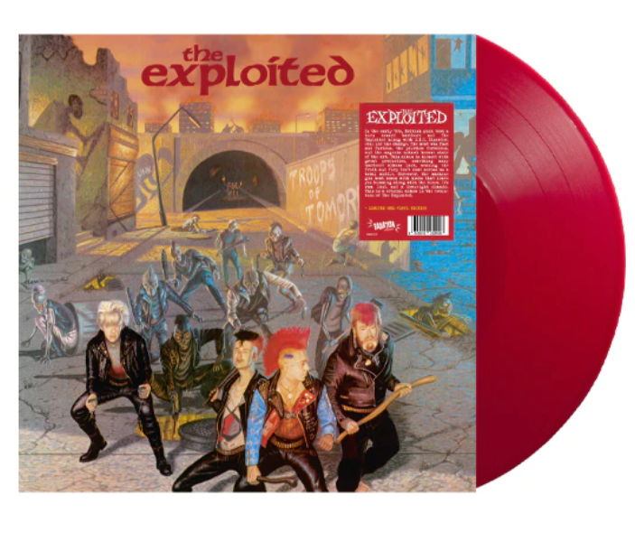 EXPLOITED, THE (ジ・エクスプロイテッド) - Troops Of Tomorrow (Italy 500 Ltd.Red Vinyl LP/ New)