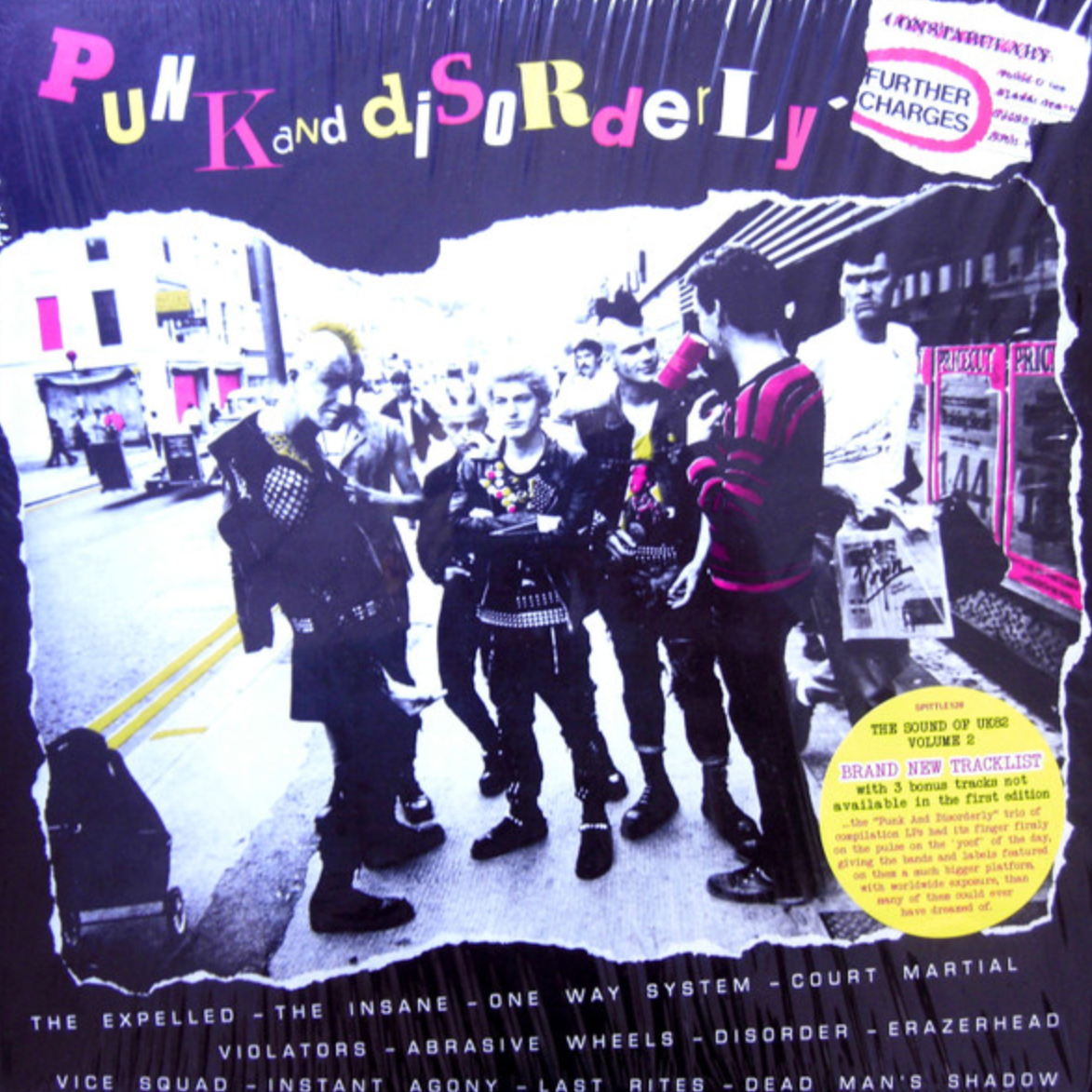 V.A. (UK82 ハードコア・コンピ) - Punk And Disorderly : Further Charges (Italy Ltd.Reissue LP/ New)