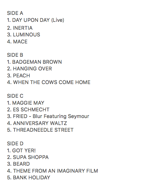 BLUR (ブラー)  - Blur Present The Special Collectors Edition (UK RSD 2023 限定10,000枚再発ブルーヴァイナル 2xLP/NEW)